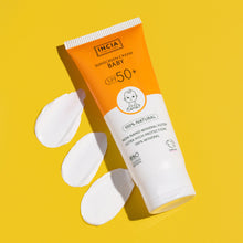 Afbeelding in Gallery-weergave laden, INCIA Natuurlijke Zonnebrandcrème voor Baby en Kind SPF 50